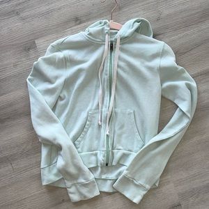 Hollister small mint green hoodie
